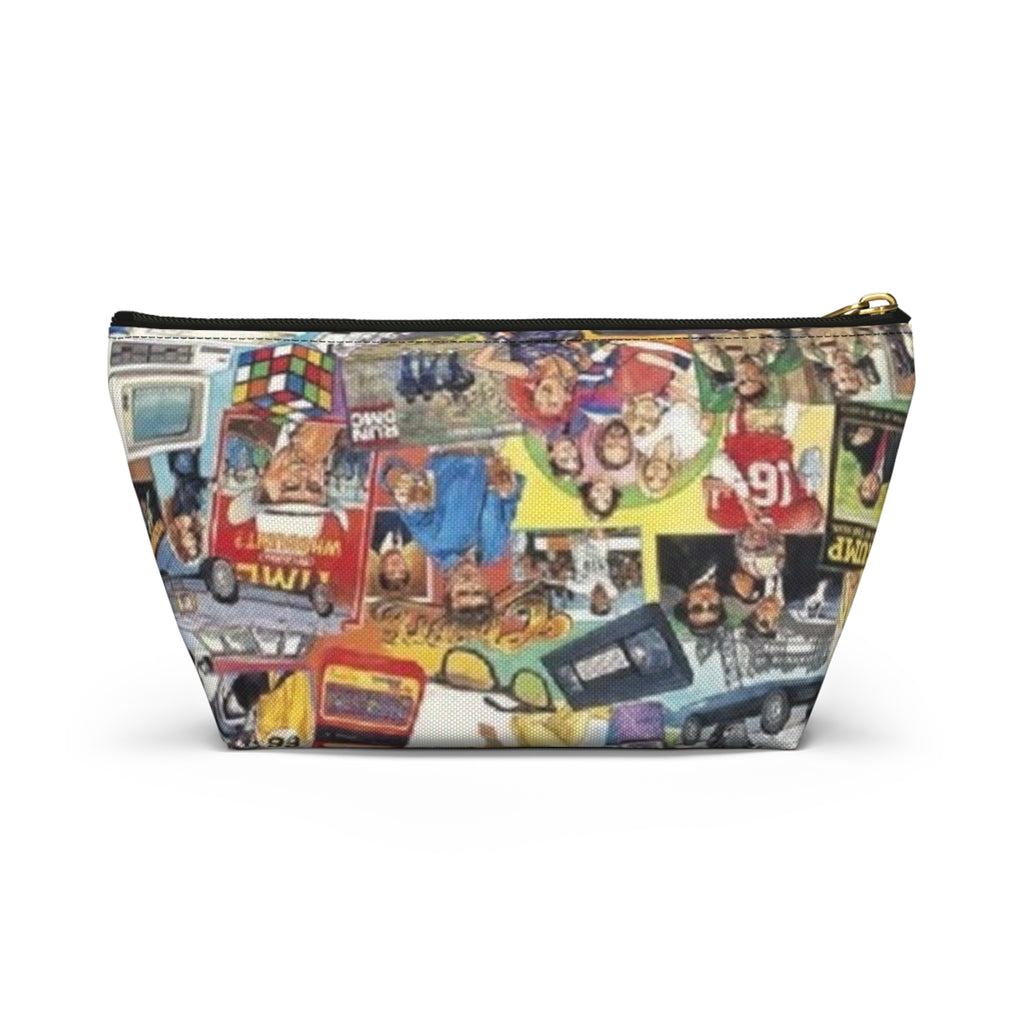 The 1980s Collage Accessory Pouch