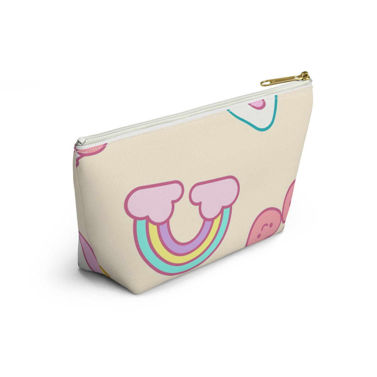 Cute Pastel Unicorn & Rainbow Accessory Pouch