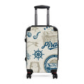 Nautical Pirate  Suitcase | The Coastal Travel Collection