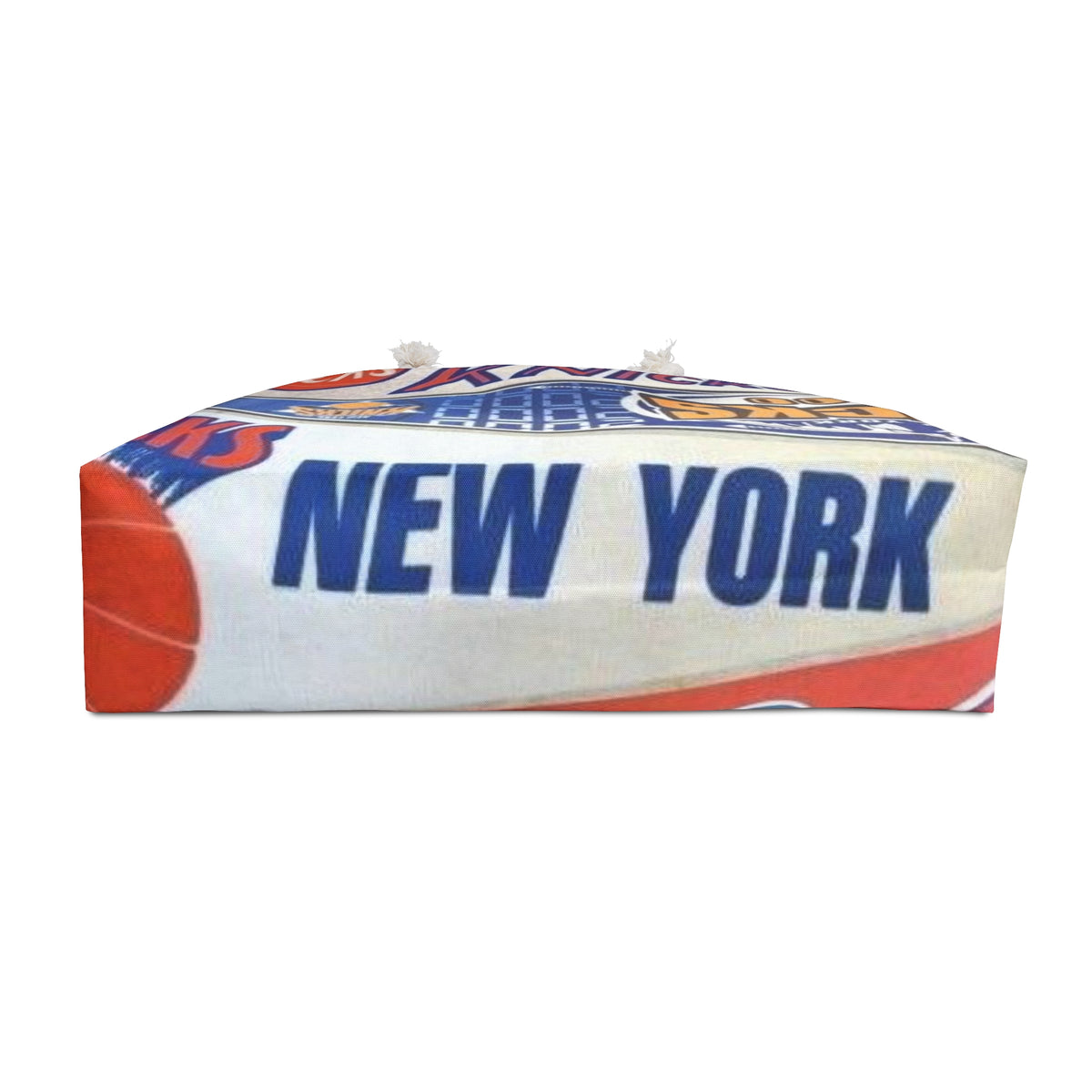 New York Knicks Pattern Weekender Bag | NBA Basketball Fan Tote