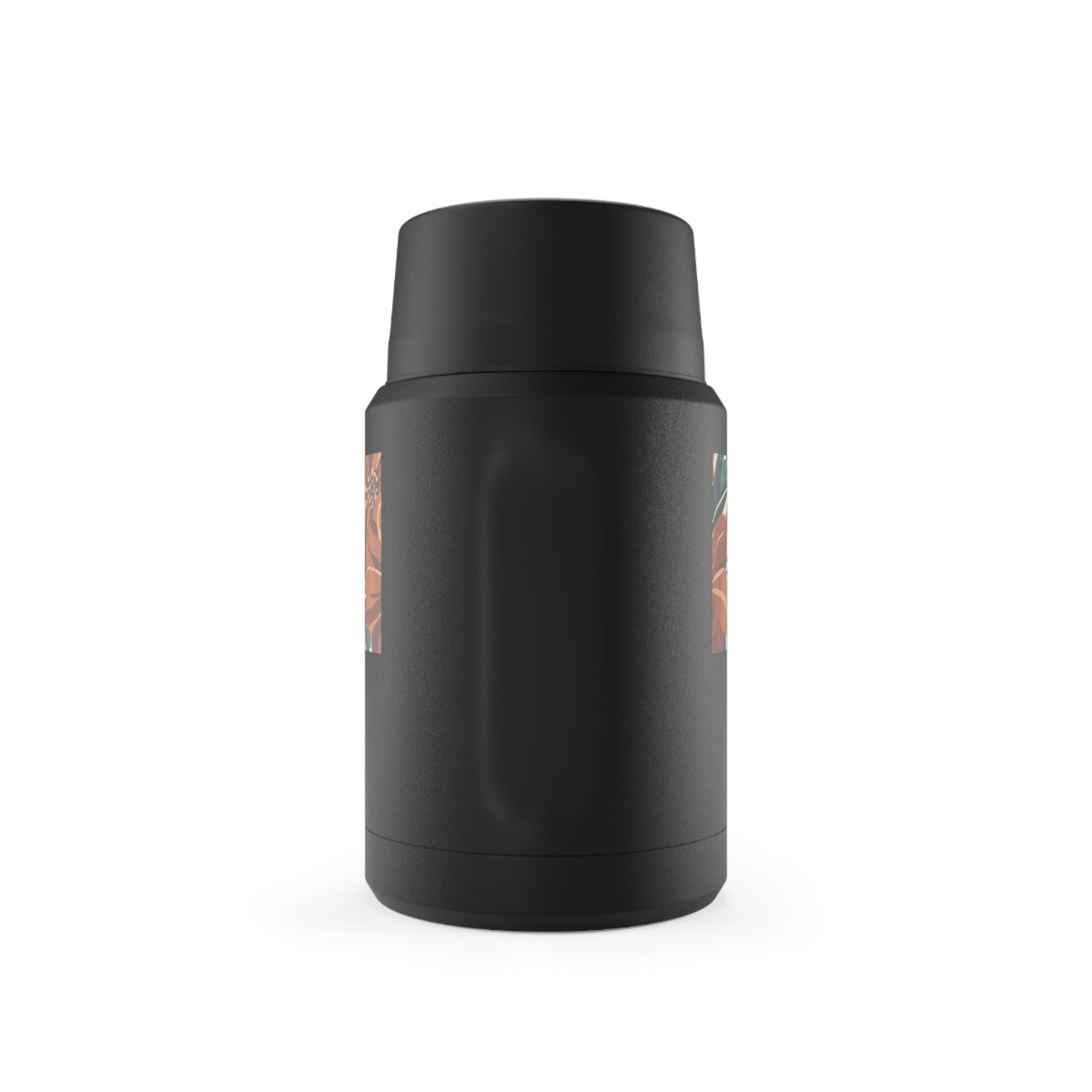 Floral Tropical Band Insulated Food Jar