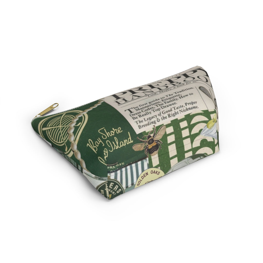 Preppy Handbook Collage Accessory Pouch