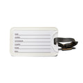 Vintage Horse Racing Collage Luggage Tag | Equestrian Ticket Montage