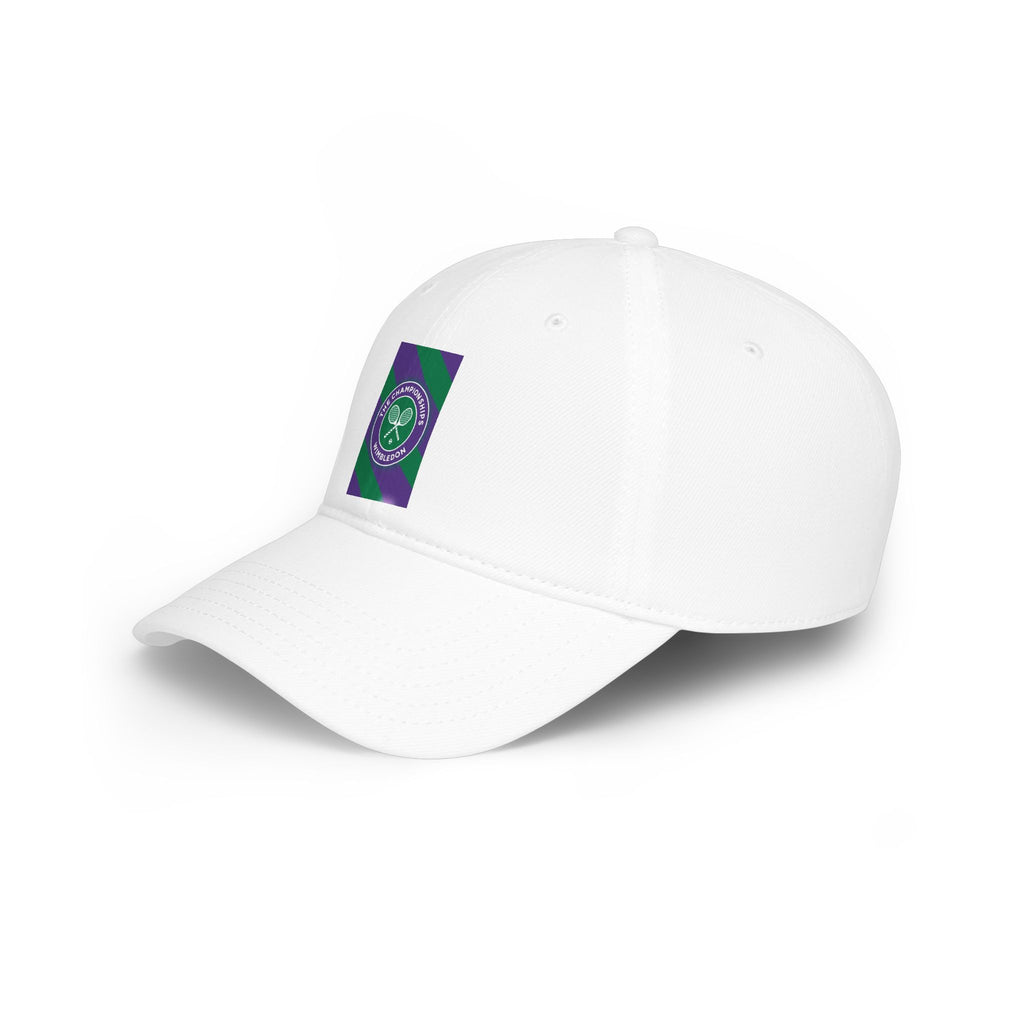 Tennis Club Low Profile Baseball Cap – "All Courts Welcome" Logo