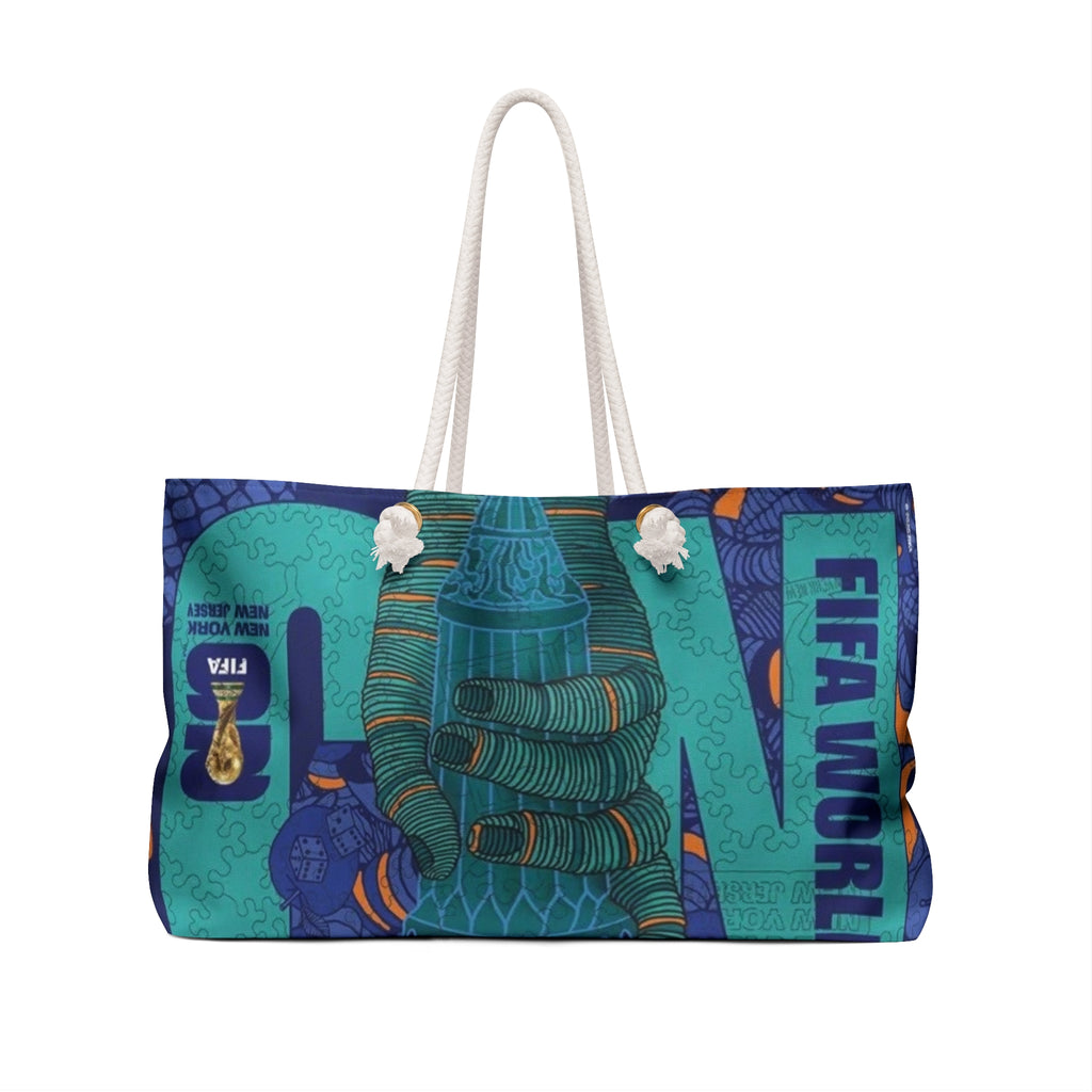 FIFA World Cup Mascot Weekender Bag | Soccer Tournament Travel Tote