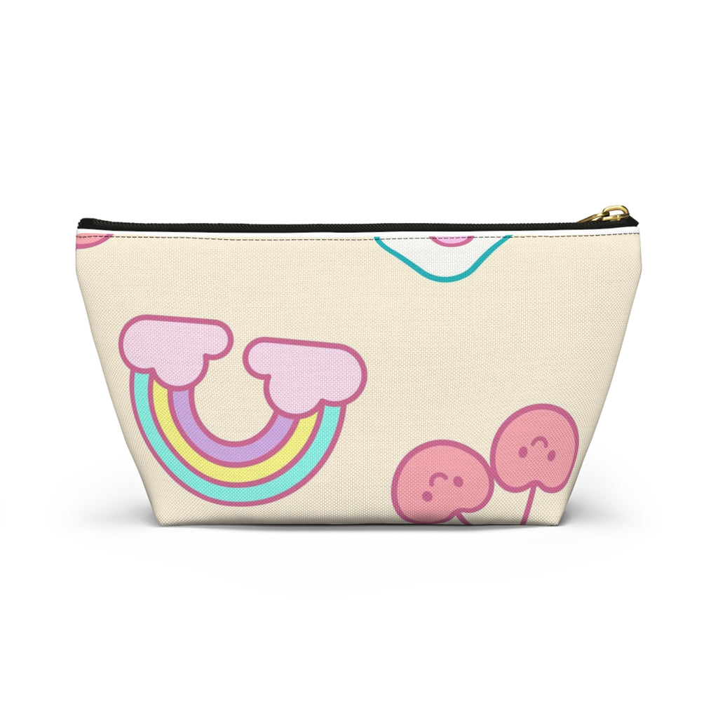 Cute Pastel Unicorn & Rainbow Accessory Pouch
