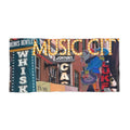 Music City Neon Sign Beach Towel — Nashville Vintage Billboard Design