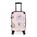 Pink Pet Sofa Suitcase – Cute Cat & Dog Travel Luggage
