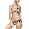 Floral Watercolor Tie-String Bikini