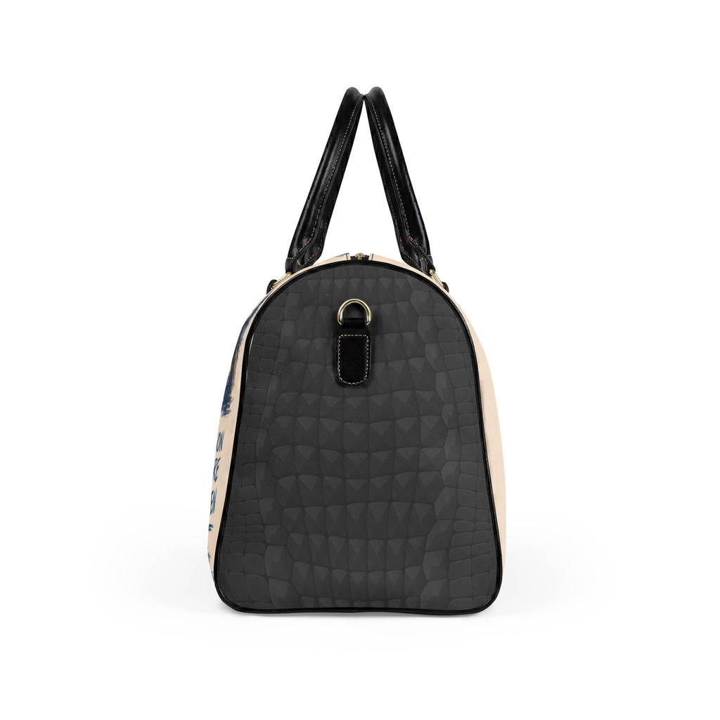 New York Knicks Basketball Duffle Bag | Faux Leather Travel Bag