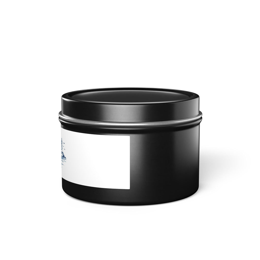 Tin Candle — "East Coast Summer" Nautical Scented Candle in Travel Tin