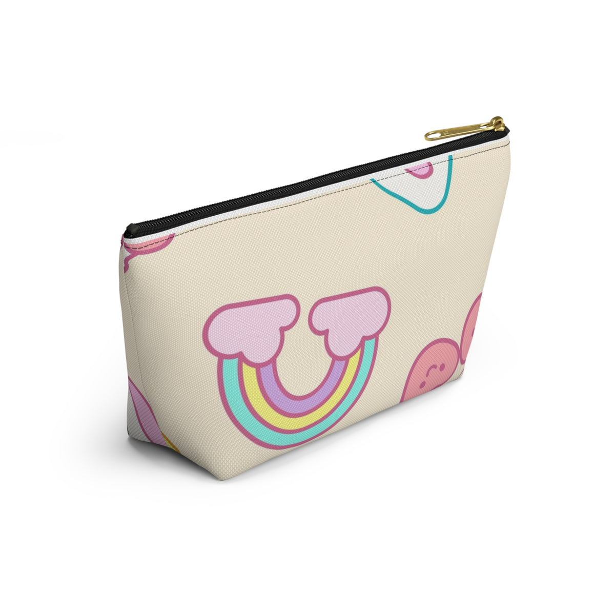 Cute Pastel Unicorn & Rainbow Accessory Pouch
