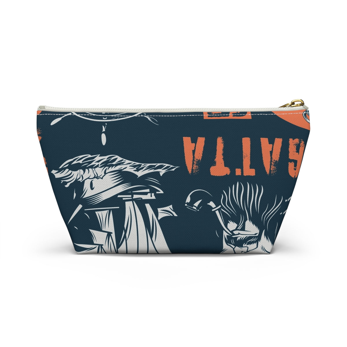 Nautical Sailing Yacht Graphic Accessory Pouch