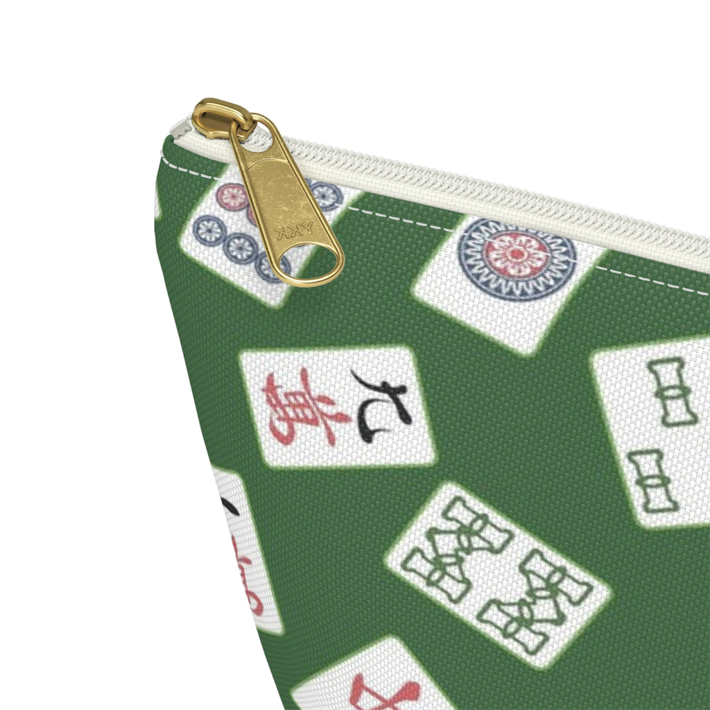 Mahjong Tile Pattern Accessory Pouch