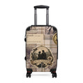 Outlander Collage Suitcase | Vintage Travel Plaid Luggage