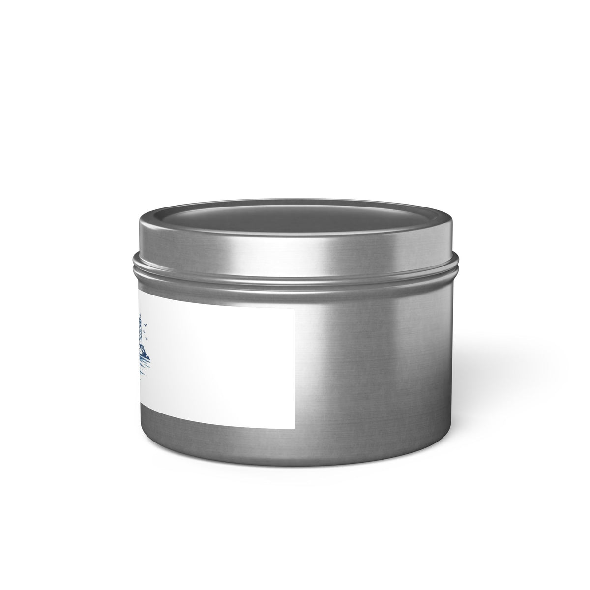 Tin Candle — "East Coast Summer" Nautical Scented Candle in Travel Tin